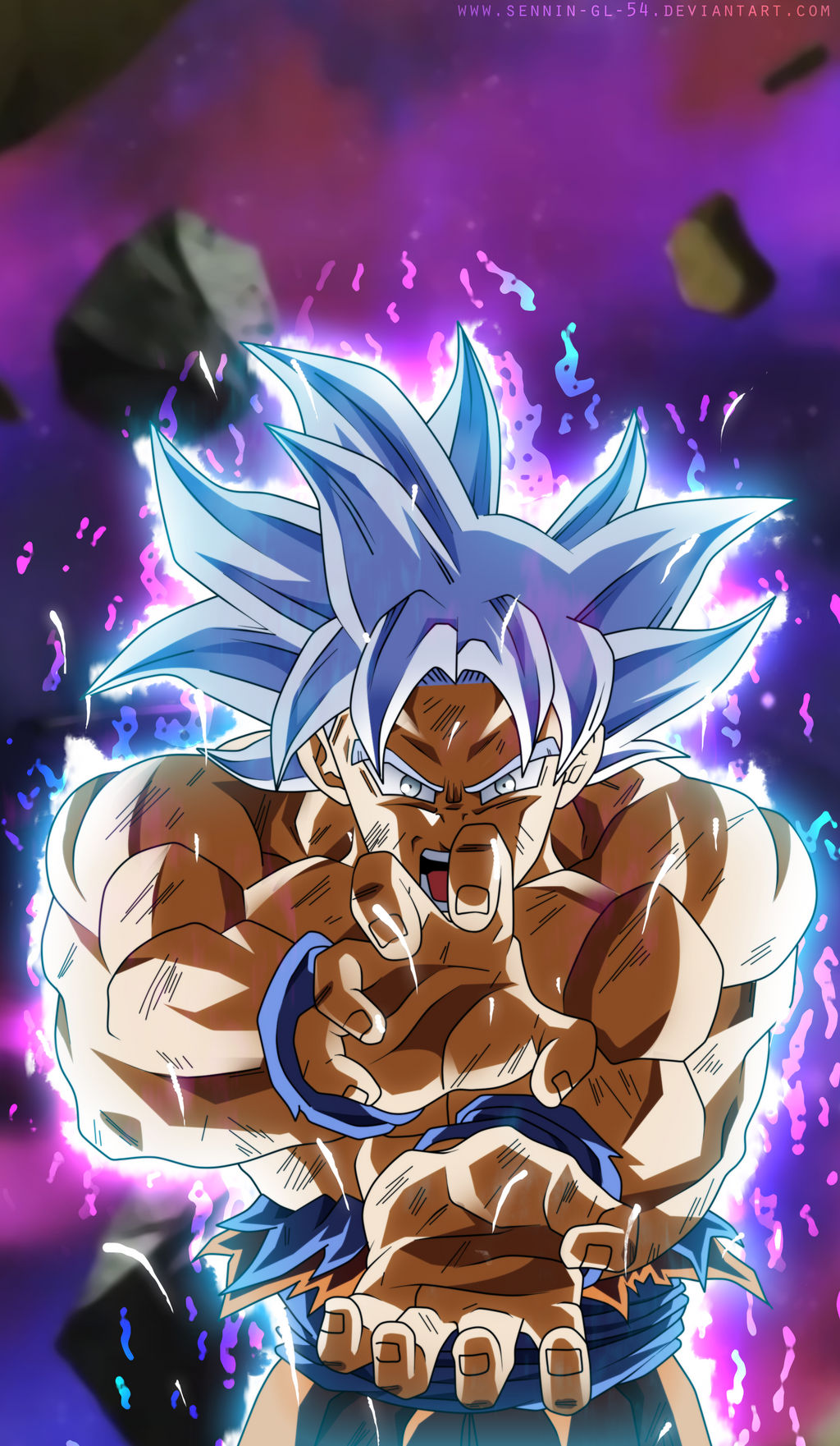 Goku Ultra Instinct Silver by SenniN-GL-54 on DeviantArt