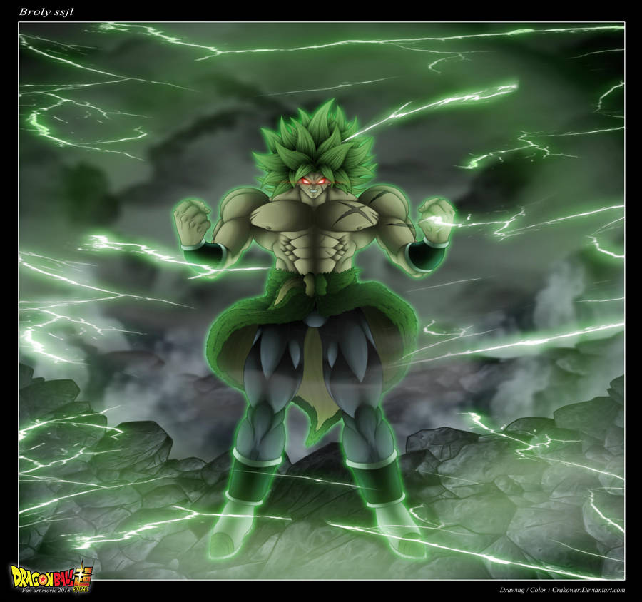 Fan art DBS Movie 2018 : Broly ssjl by Crakower on DeviantArt