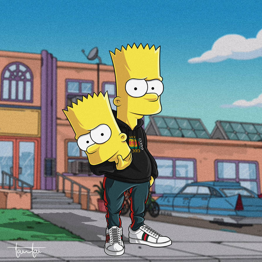Simpson x Gucci by ngtantai on DeviantArt.