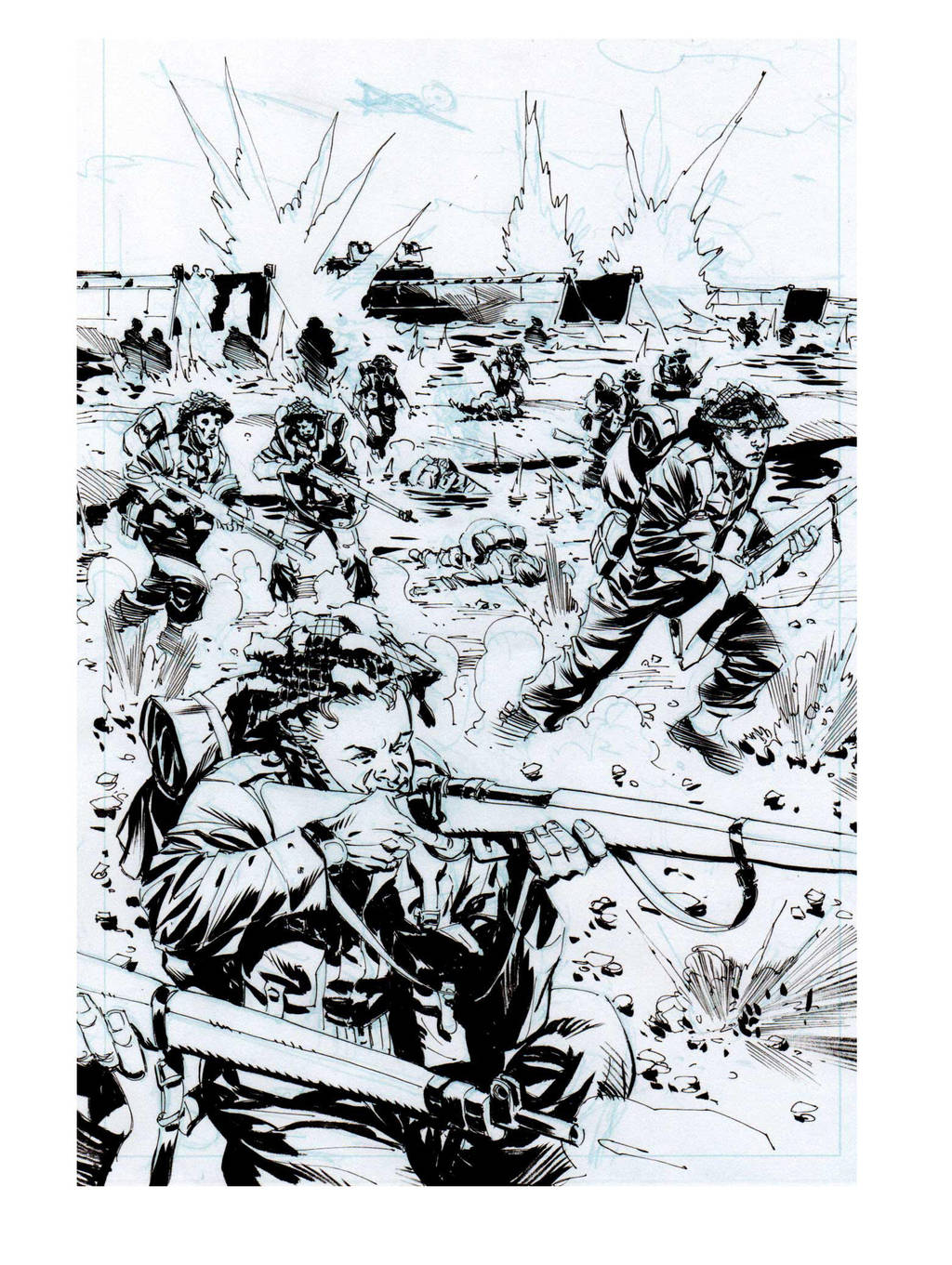 Sword Beach by StazJohnson