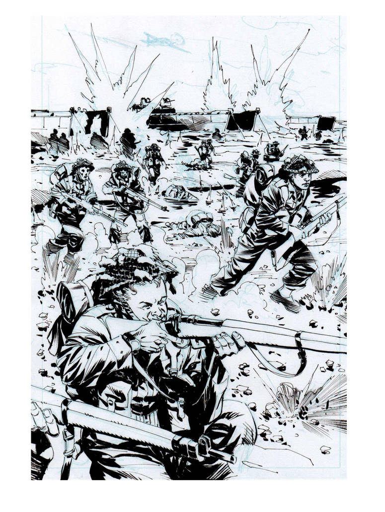 Sword Beach by StazJohnson