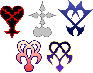 The known creatures of Kingdom Hearts by Xelku9