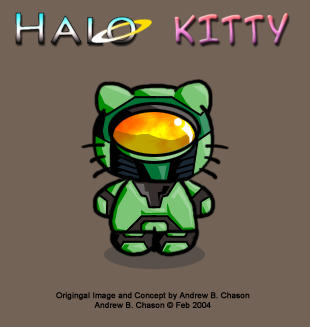 HALO KITTY by incomitatum