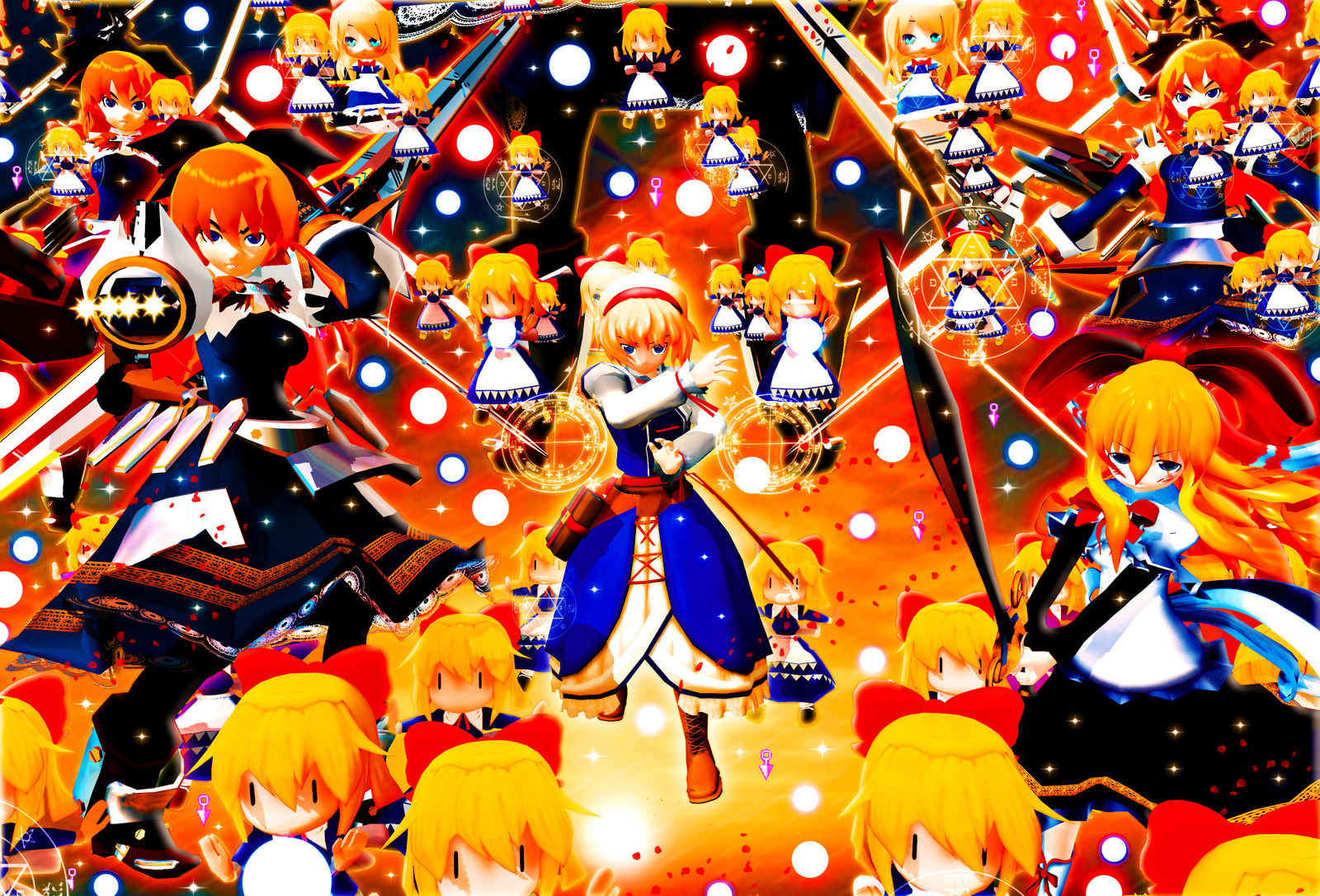 MMD Touhou The Usual Cherry Blossom Front PV by RaikuHoshigami