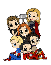 MARVEL'S AVENGERS by Mibu-no-ookami