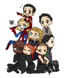 Avengers by Mibu-no-ookami