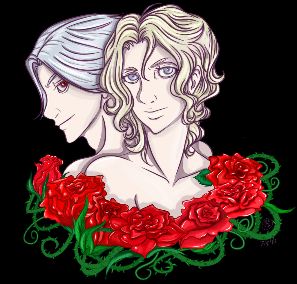 You are the Rose, I am the Thorn by drkstars
