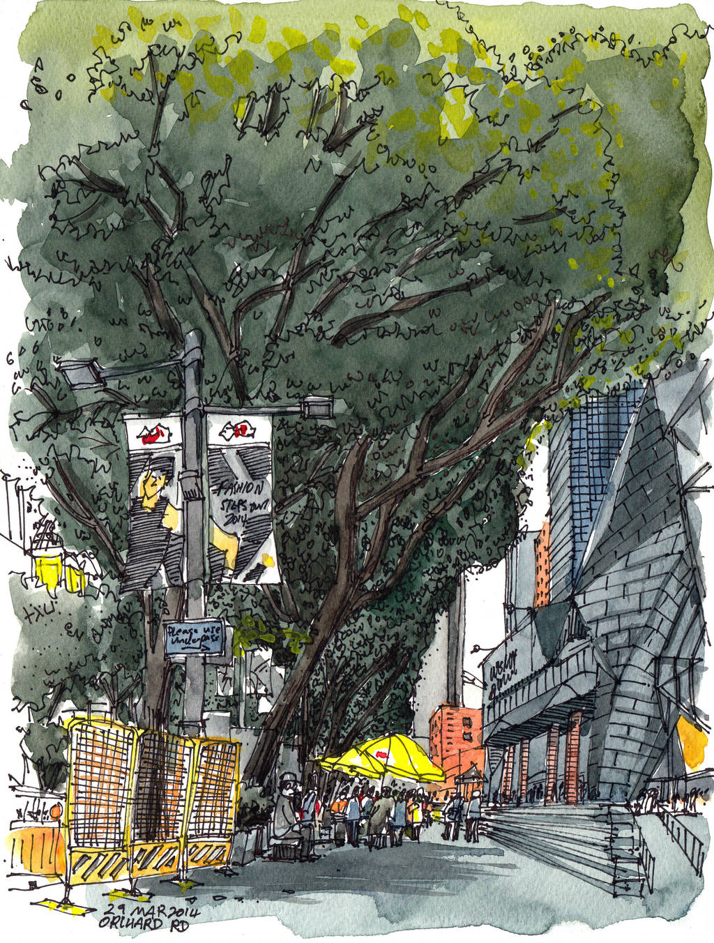 Orchard Road, Singapore (29 March 2014) by parka
