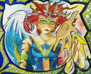 Sarah the Tiger Goddess by Flistan