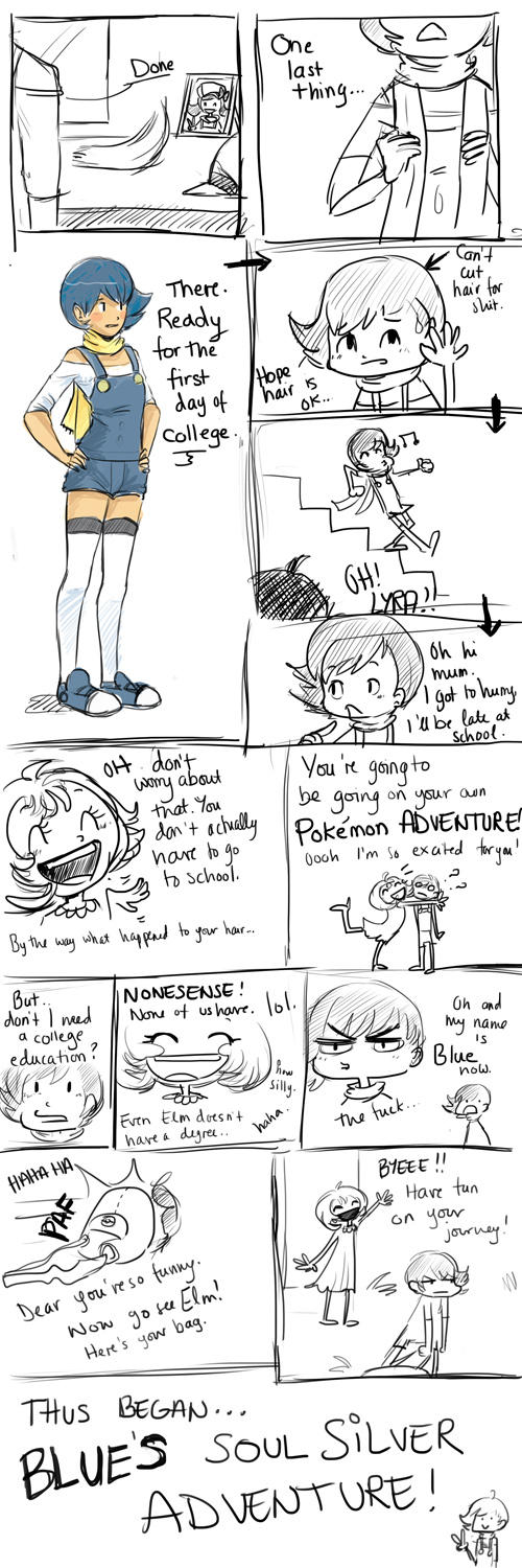 Blue's Nuzlocke Soul Silver p.01 by malta