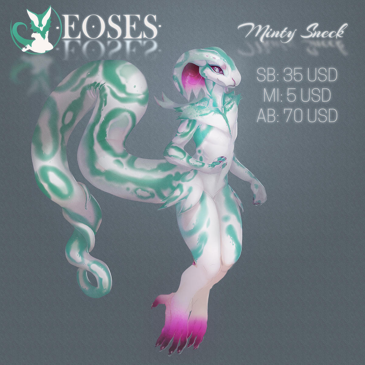 CS Eoses - Minty Sneck - Auction - CLOSED by PkingSora