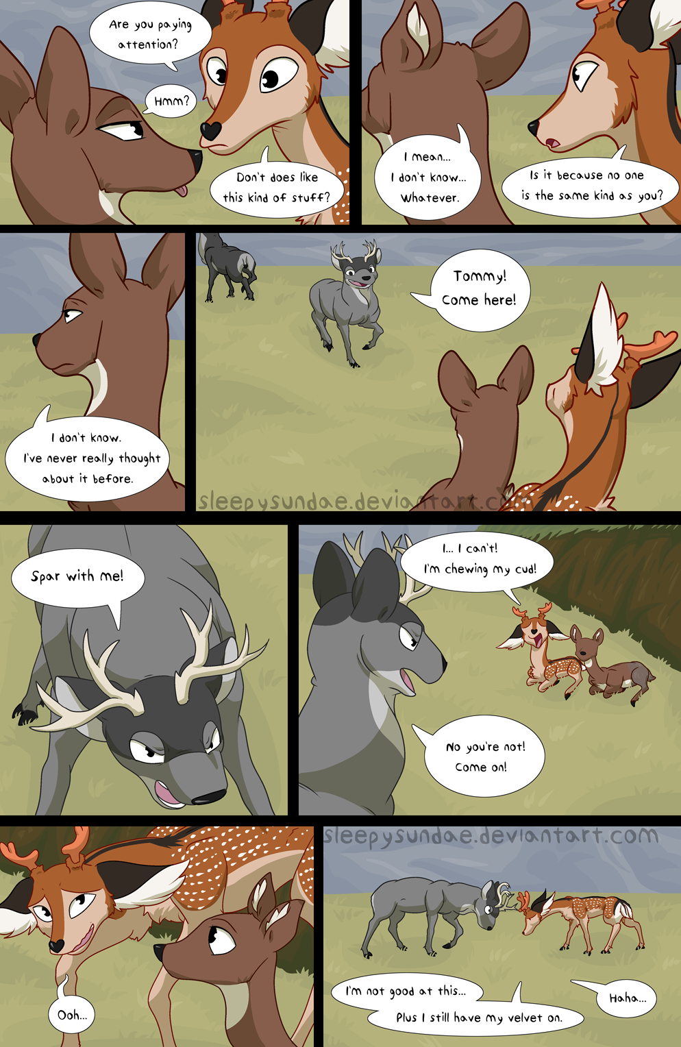 White Tail Pg 118 by SleepySundae on DeviantArt