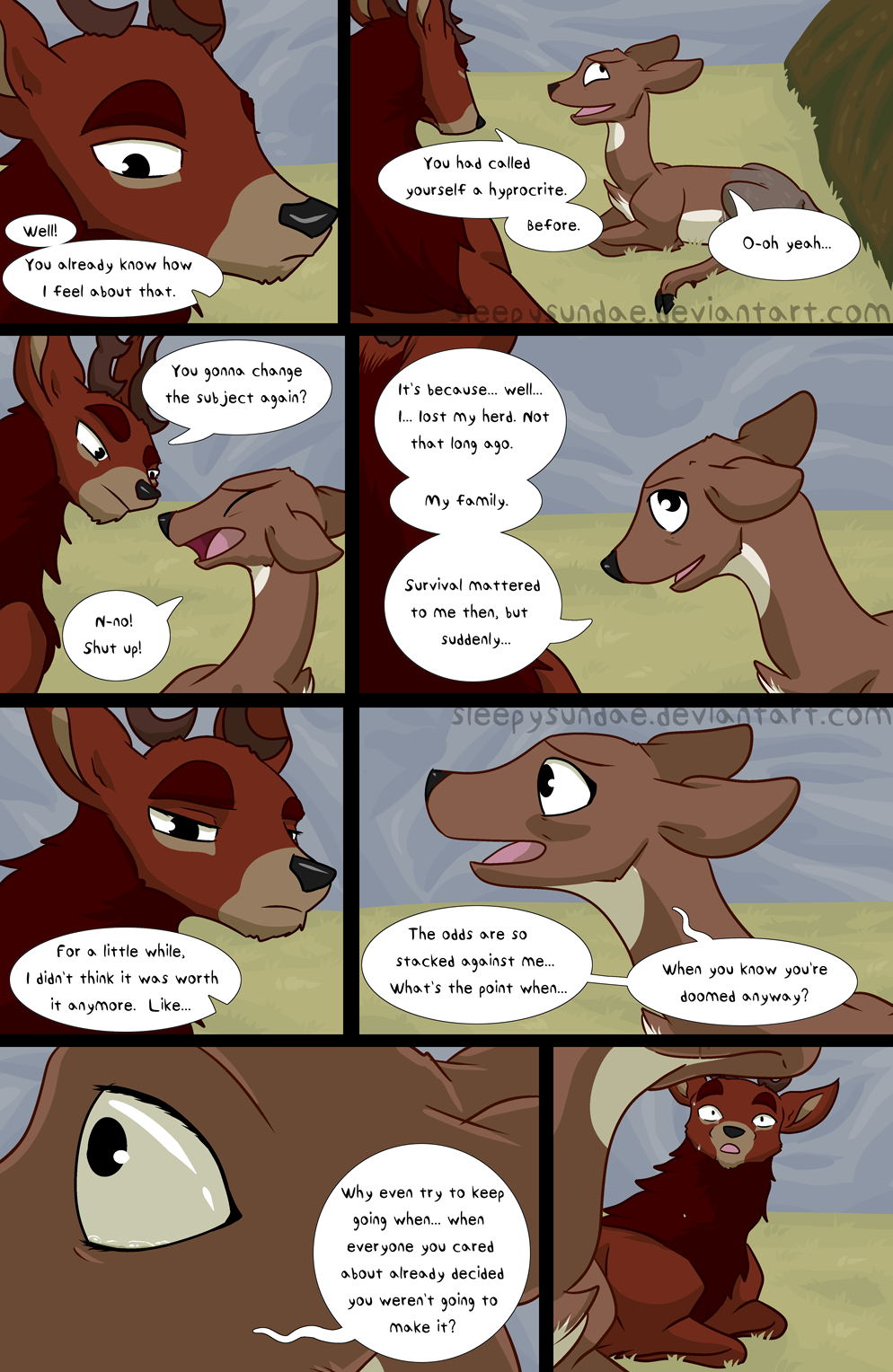 White Tail Pg 120 by SleepySundae on DeviantArt