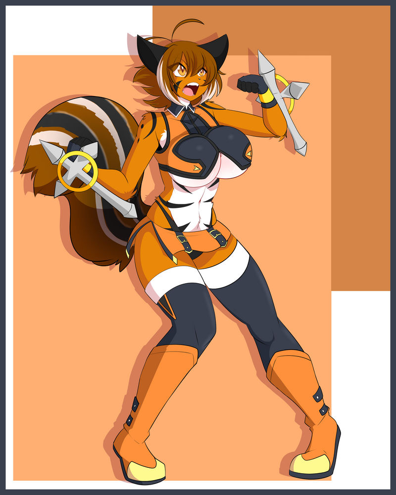 #11 Makoto Nanaya (BlazBlue) FUNDED! by DesertFoxKatbox