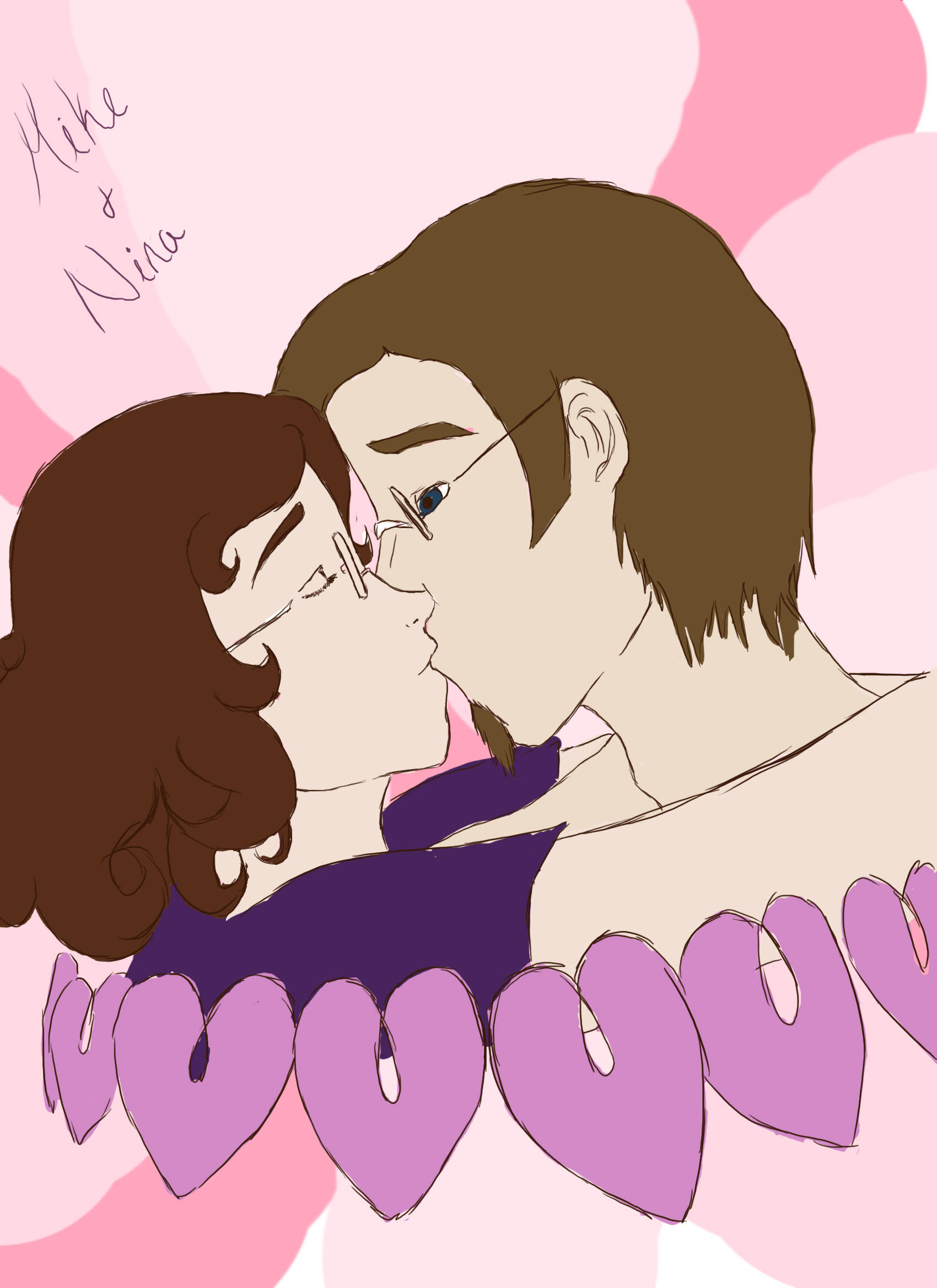 Art trade with Ninapedia by FourStooges