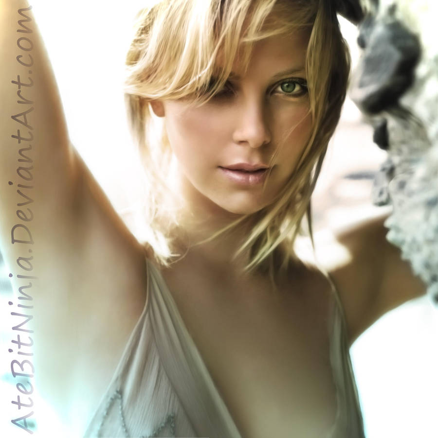 Charlize Theron - Vector by Atebitninja
