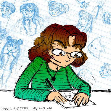 The Compulsive Doodler by LeeshaJoy
