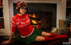 Christmas Velma by GinaBCosplay