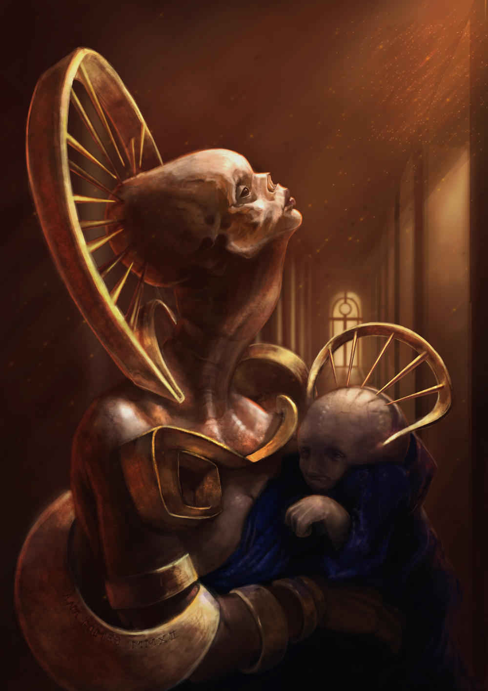 Lady Virgin Mary by Whiteparasite