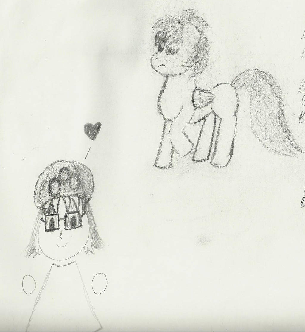 A pony, a baby, and Mii by LauraRola