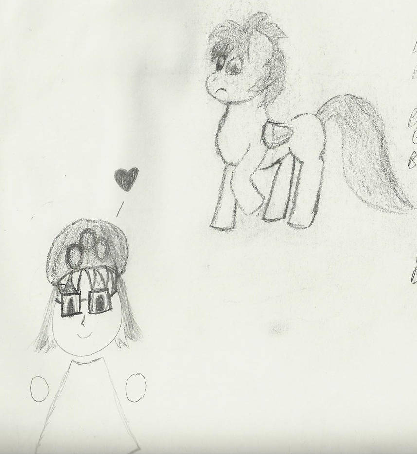 A pony, a baby, and Mii by LauraRola