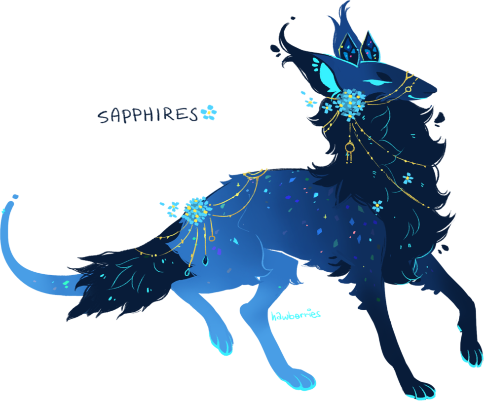 Sapphire By Hawberries by sweets Sapphire By Hawberries by sweets
