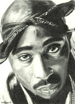 2pac by maddrawings