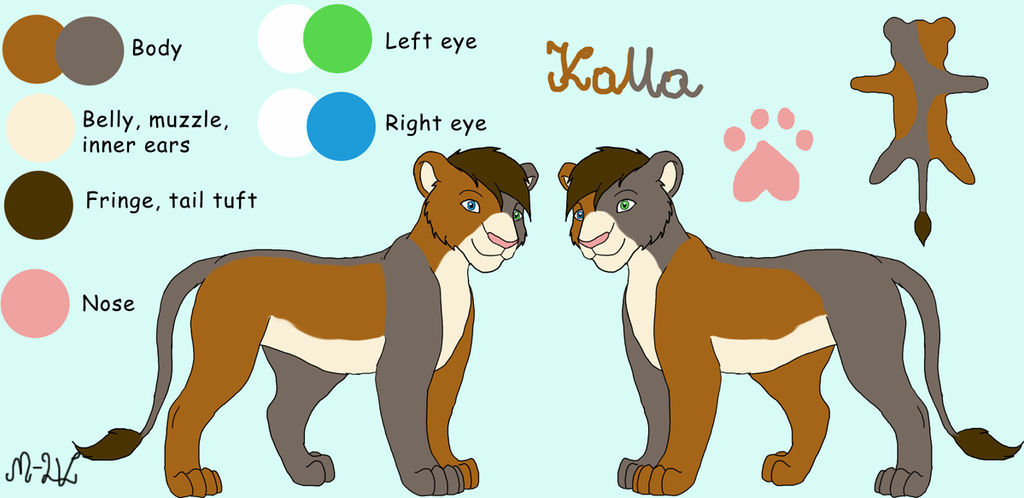Kalla - new reference by M-WingedLioness