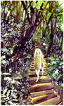 woodland path by koyamori