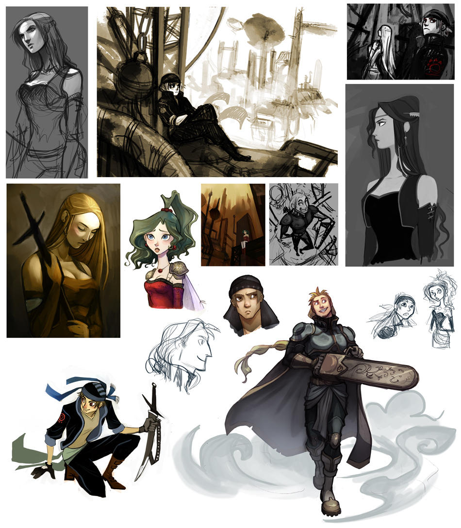 FF6 doodle and stuffs by Grimhel