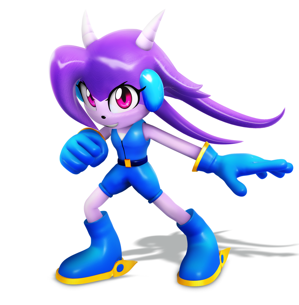 Freedom Planet, Sash Lilac Render! by Nibroc-Rock