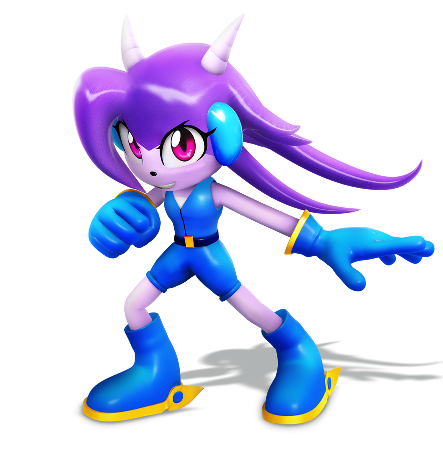 Freedom Planet, Sash Lilac Render! by Nibroc-Rock