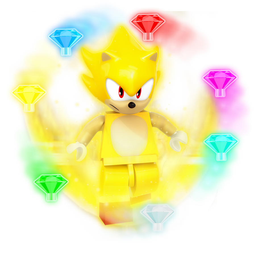 Lego Super Sonic Render by Nibroc-Rock on DeviantArt