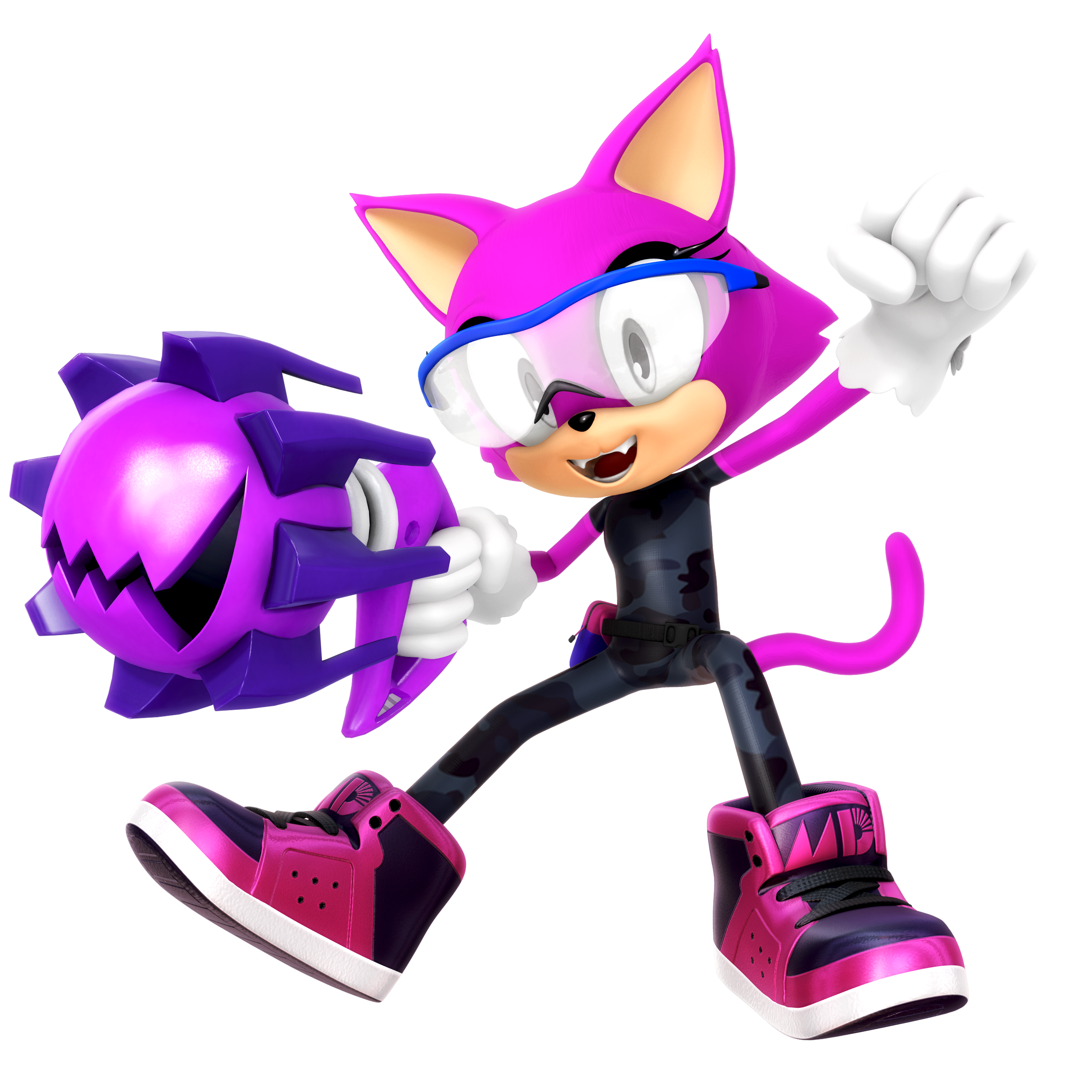 Custom Hero: Frill The Cat Render by Nibroc-Rock on DeviantArt