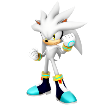 Silver The Hedgehog Resistance Render by Nibroc-Rock
