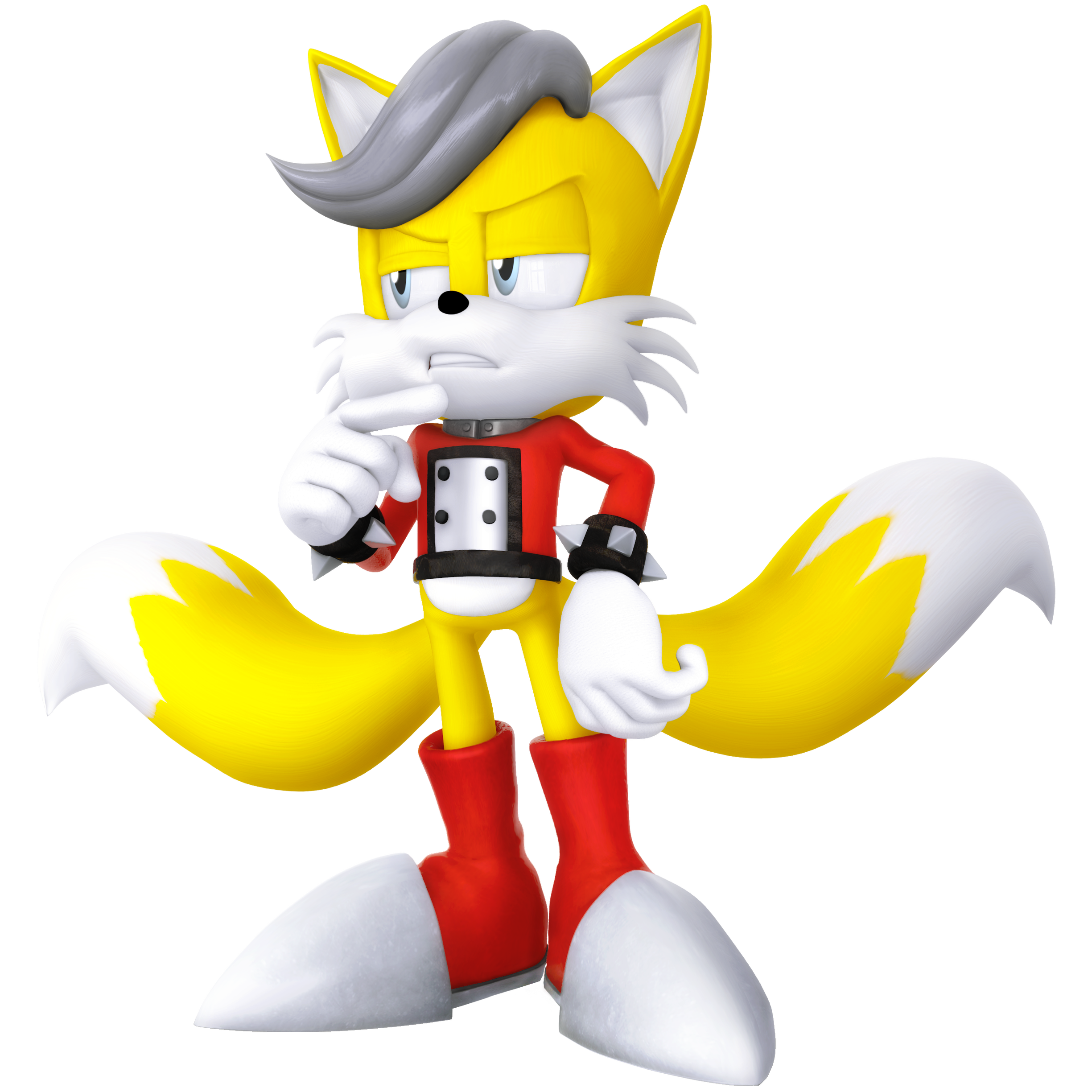 Miles the Anti Tails Legacy Render by Nibroc-Rock