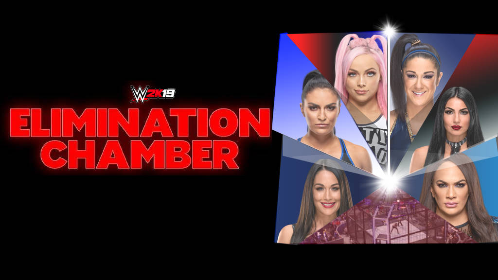 WWE 2K19 Elimination Chamber 2019 Wallpaper by TheTitorup