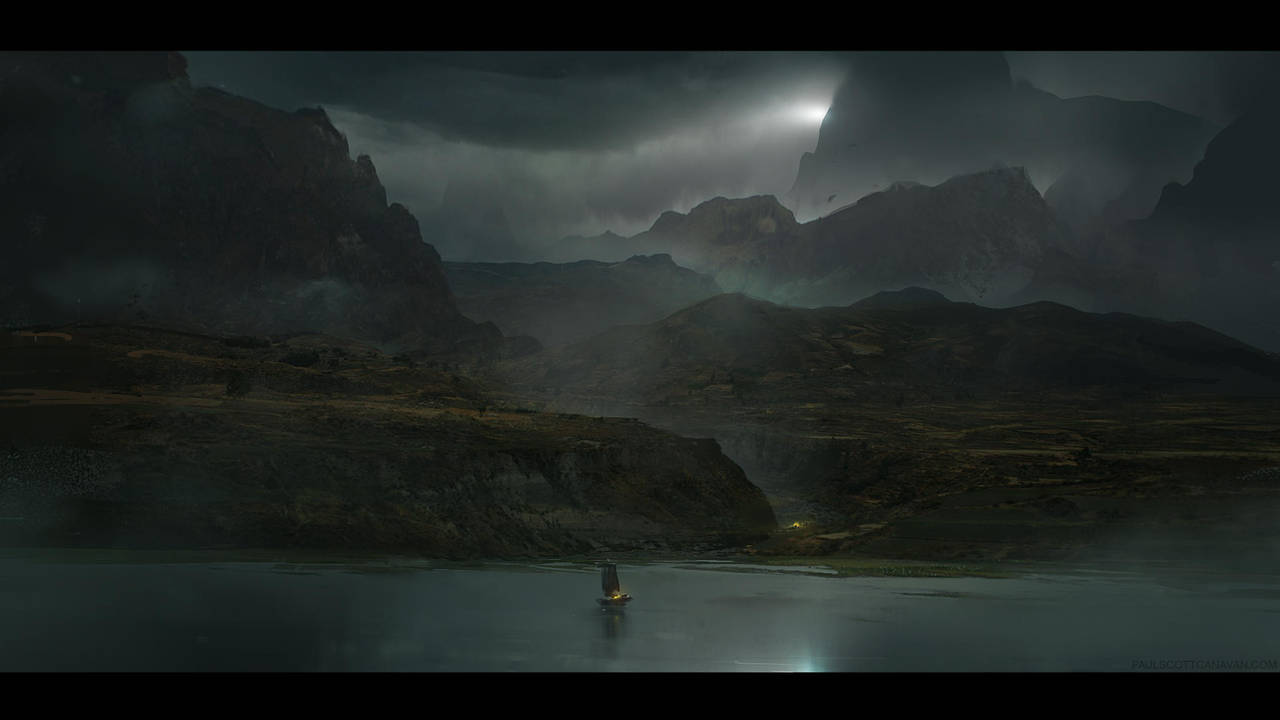 The Darkest Mountain by abigbat