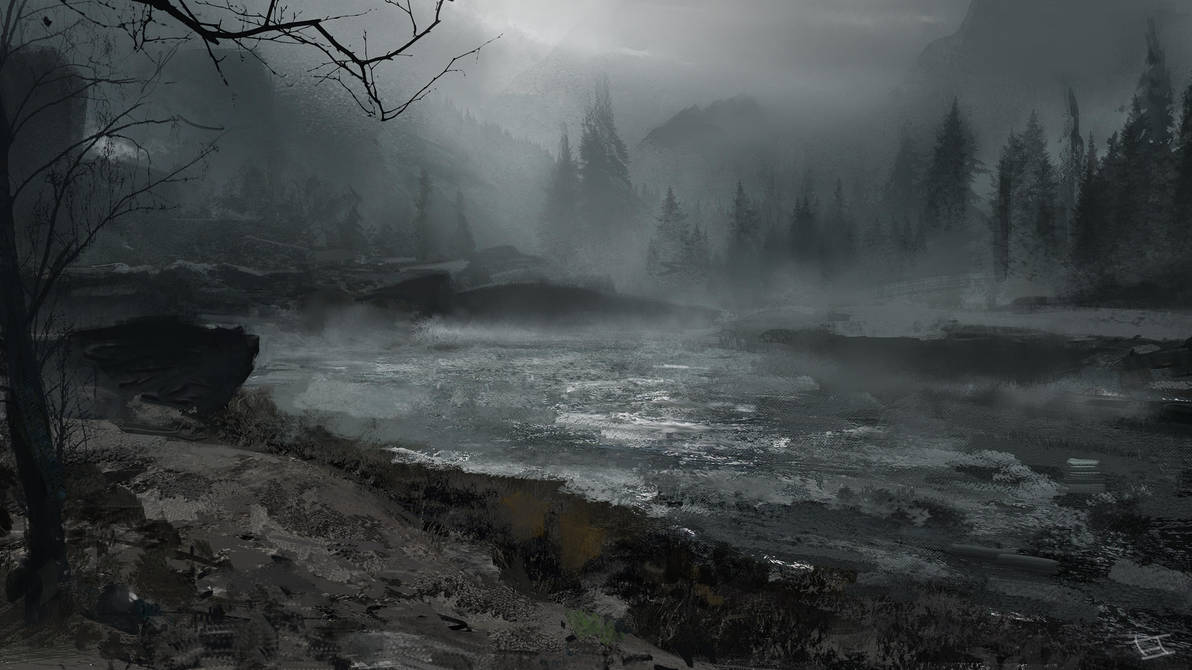 Spooky Lake by abigbat