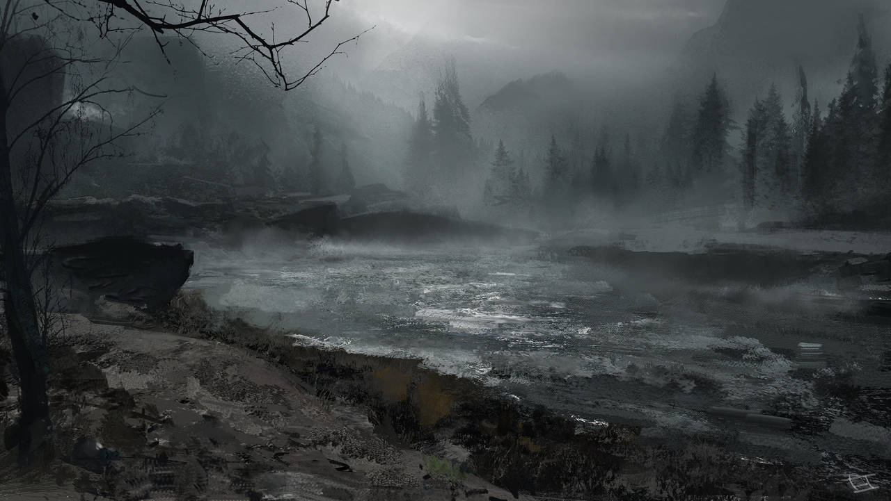 Spooky Lake by abigbat