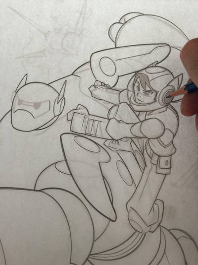 Big Hero 6 Commission by cheeks-74