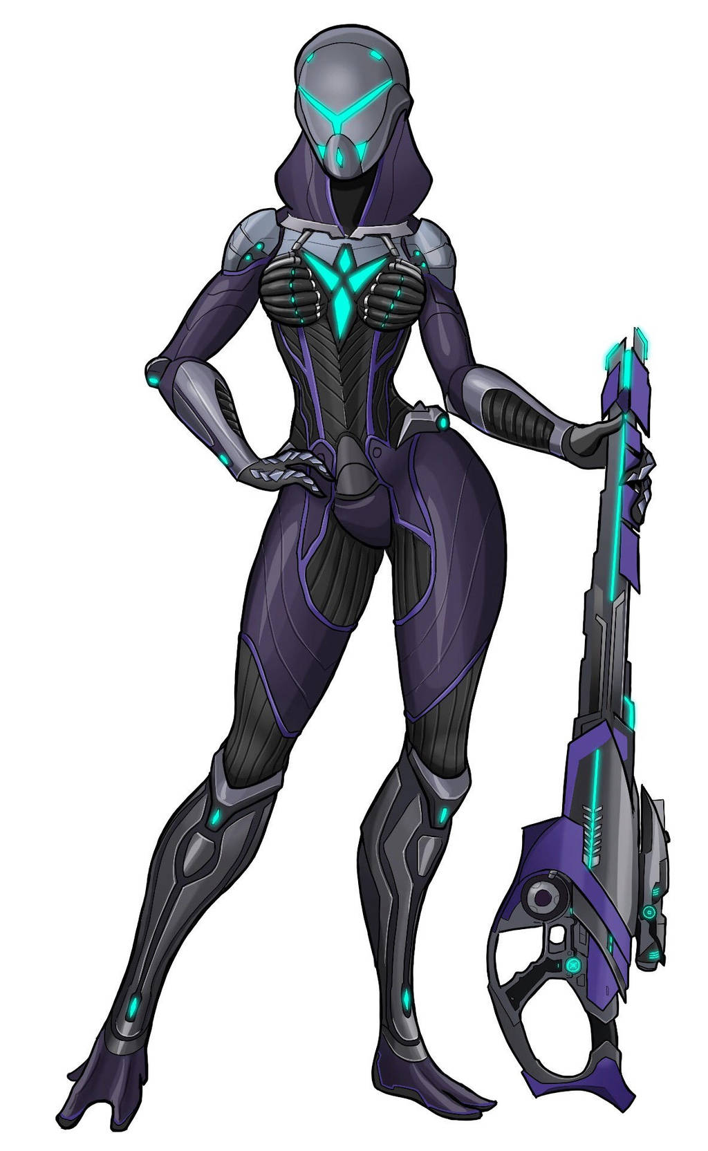 Tali - Vanu infiltrator by spaceMAXmarine