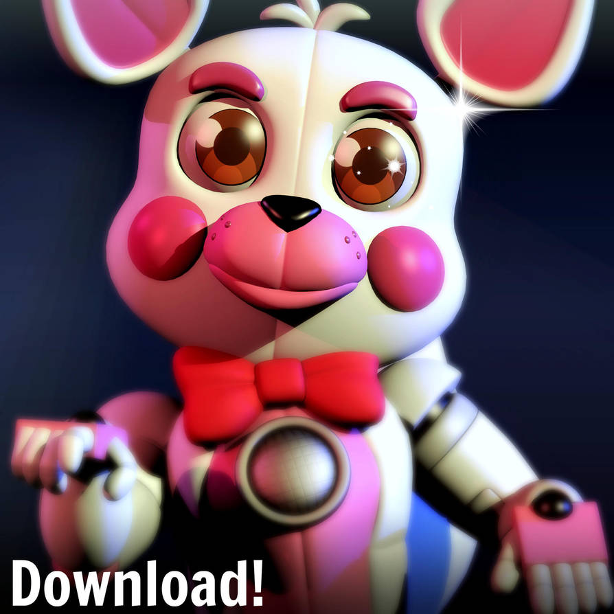 TLT funtime foxy model [DOWNLOAD] by CoolioArt on DeviantArt