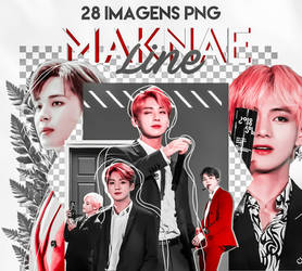 BTS 28 || Pack Png // Maknae line by iKoci