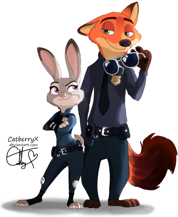The guards of Zootopia by CatberryX