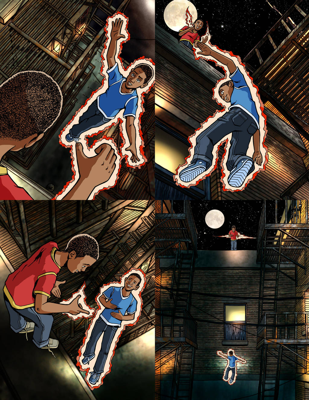 Solaris and Moonshadow Test Page by tygerbug