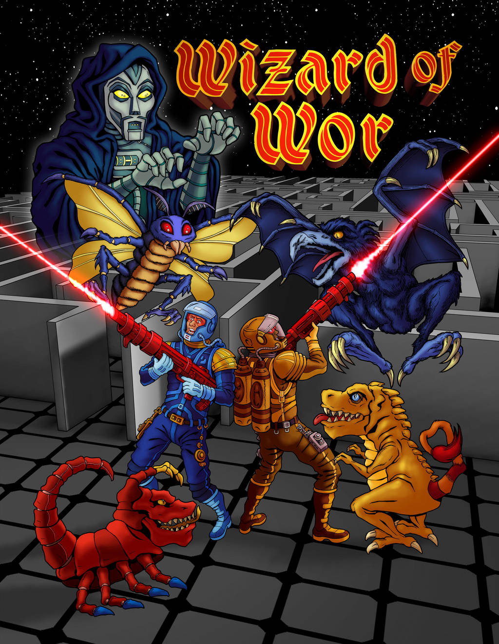 Wizard of Wor by tygerbug