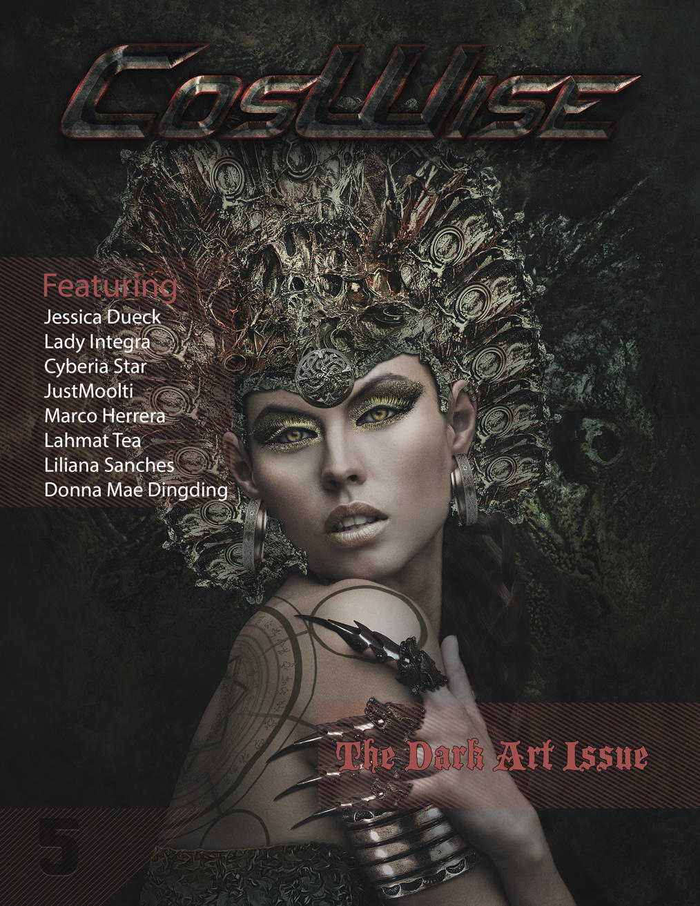 CosWise Magazine Issue 5 (Dark Art Issue) by coswisemagazine