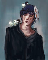 Break Time Photoshoot-No Face by lunakidz