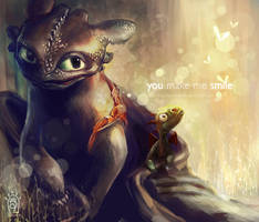 Toothless-HTTYD by lunakidz